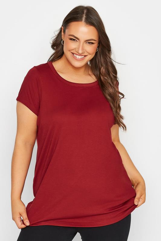 3 PACK Plus Size Red & Green T-Shirts | Yours Clothing 2