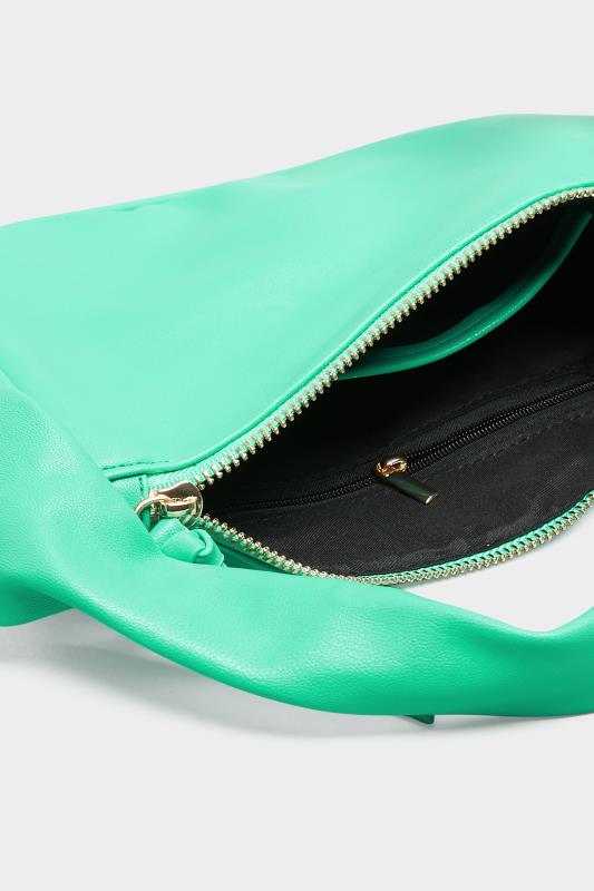 Bright Green Slouch Handle Bag 5