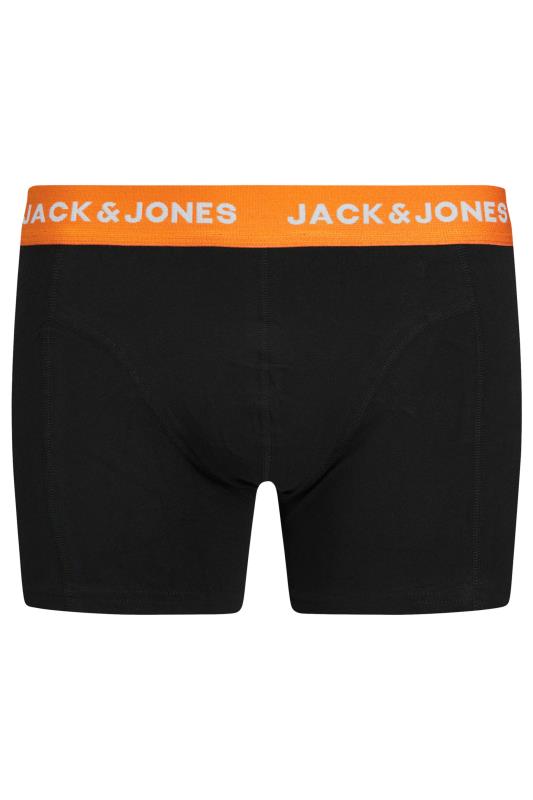 JACK & JONES Big & Tall 5 PACK Black 'Oliver' Trunks | BadRhino 3