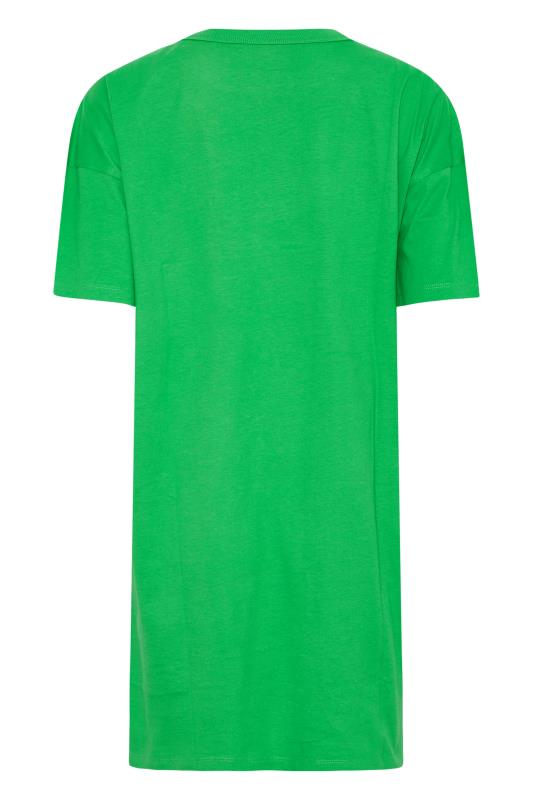LTS Tall Apple Green Oversized Tunic T-Shirt_Y.jpg