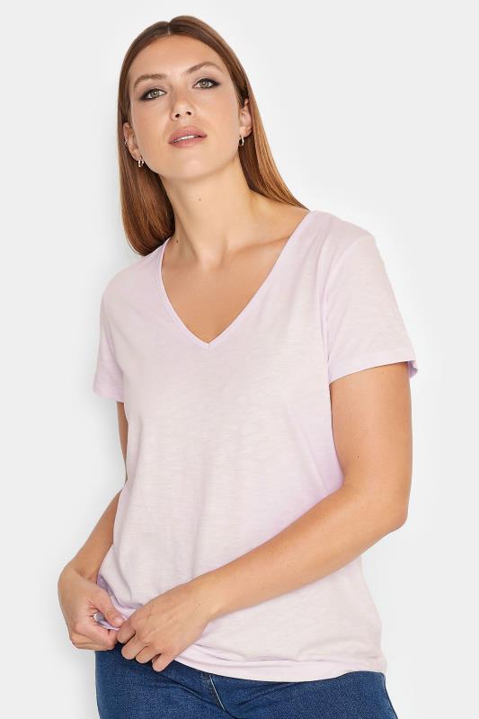 LTS Tall Womens Blush Pink Short Sleeve T-Shirt | Long Tall Sally  1