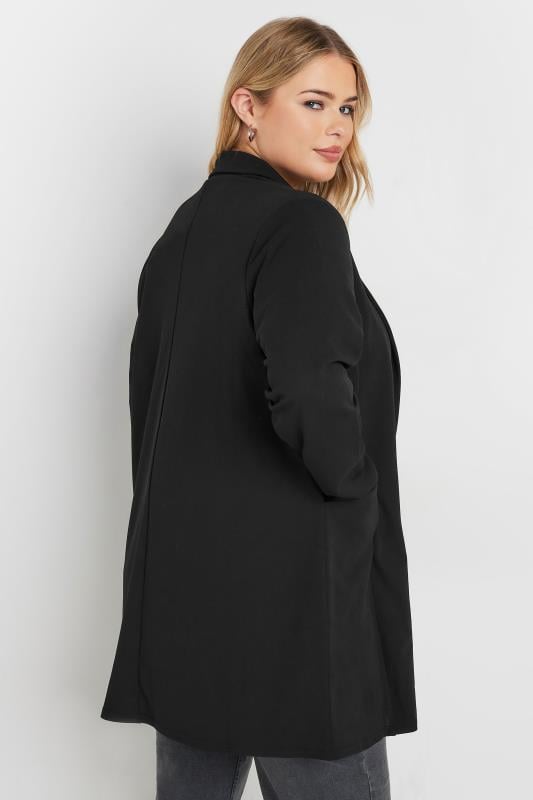 YOURS Plus Size Black Blazer | Yours Clothing 3