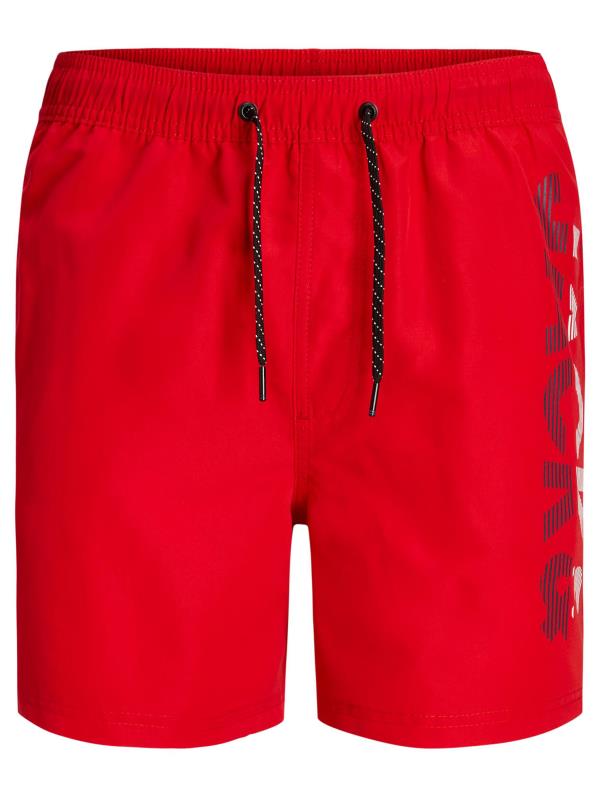 Men's  JACK & JONES Big & Tall Red Logo Swim Shorts