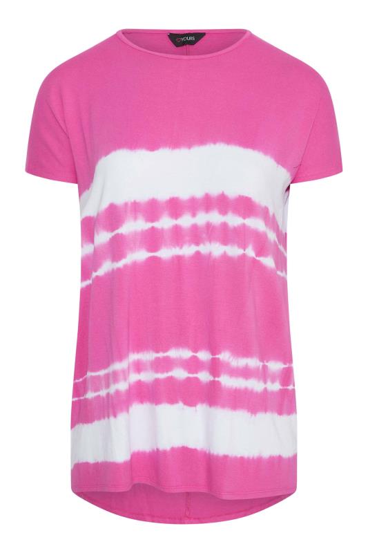 Curve Hot Pink Tie Dye T-Shirt_X.jpg