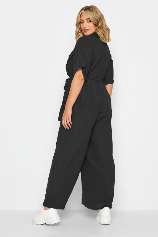 LIMITED COLLECTION Plus Size Black Jumpsuit | Yours Clothing 3