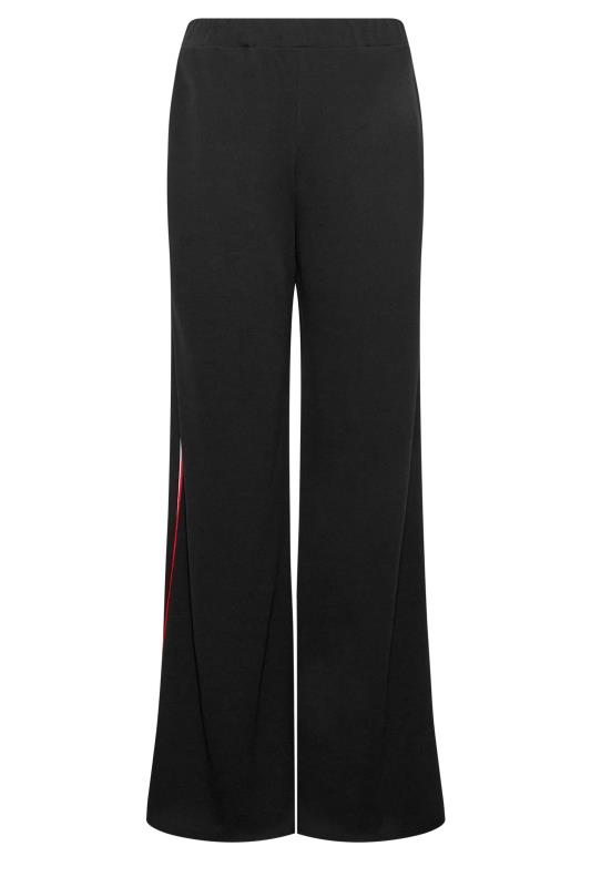 LTS Tall Women's Black & Red Side Stripe Trousers | Long Tall Sally 4