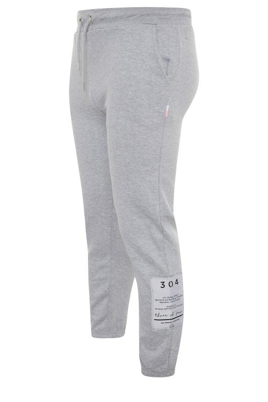 304 CLOTHING Grey Patch Joggers_side.jpg