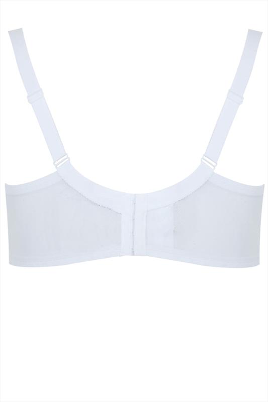 White Classic Smooth Non-Padded Underwired Bra 3