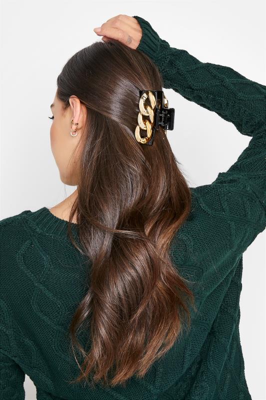2 PACK Gold Chain & Tortoiseshell Hair Clip_M.jpg