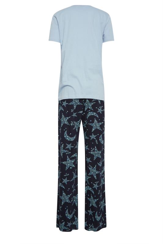 LTS Tall Grey Star Print Pyjama Set | Long Tall Sally  7