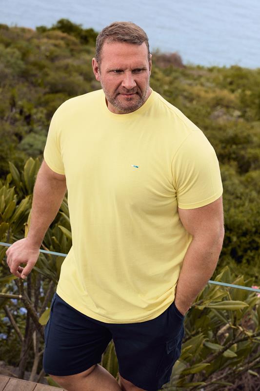 BadRhino Big & Tall Popcorn Yellow Core T-Shirt | BadRhino 1