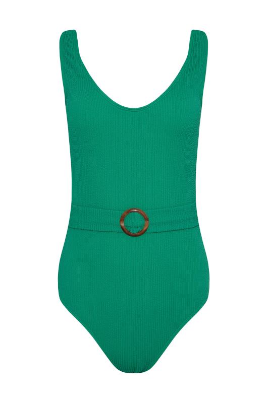 LTS Tall Green Textured Belted Swimsuit_F.jpg