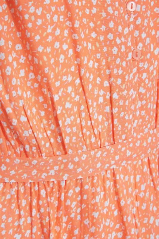 LTS Tall Orange Ditsy Print Maxi Dress_S.jpg