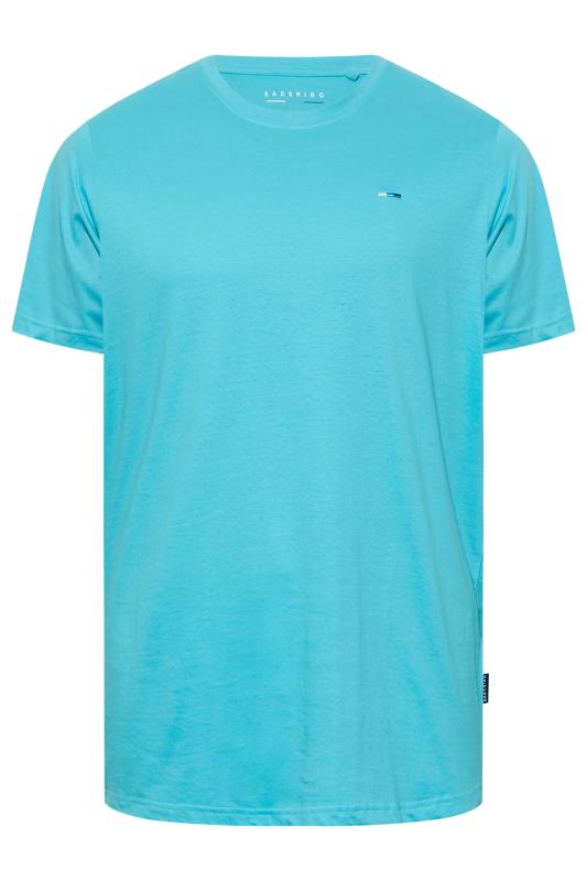 BadRhino Big & Tall 5 Pack Blue & Pink Cotton T-Shirts | BadRhino 4