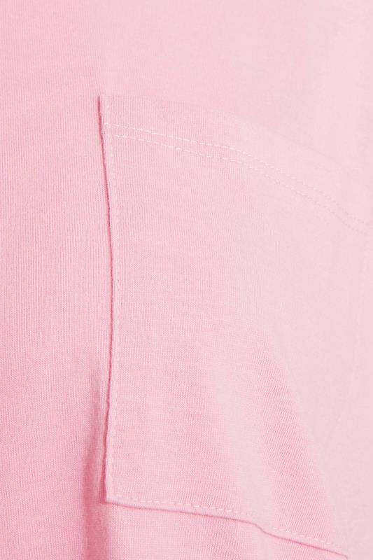 Petite Pink Short Sleeve Pocket T-Shirt | PixieGirl  4