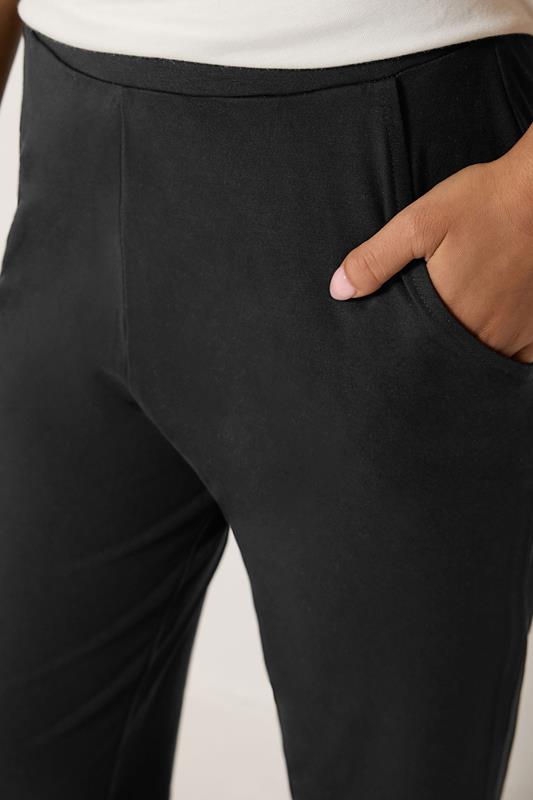 PixieGirl Petite Women's Black Harem Trousers | PixieGirl 4