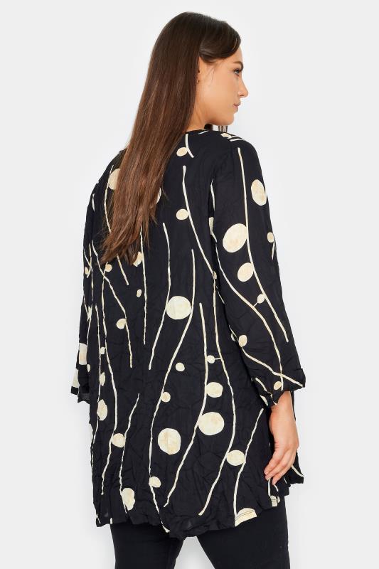 Evans Black Line Print Tunic Top 3