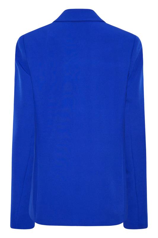 LTS Tall Women's Cobalt Blue Scuba Crepe Blazer | Long Tall Sally  7