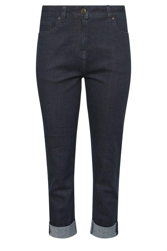 M&Co Dark Indigo Ankle Grazer Cigarette Jeans | M&Co 5