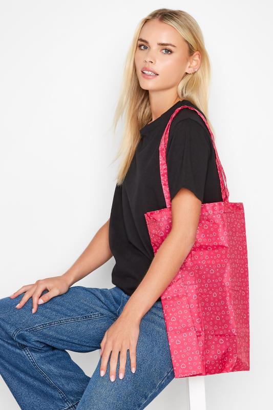 Ukraine Crisis 100% Donation Pink Heart Shopper Bag 1