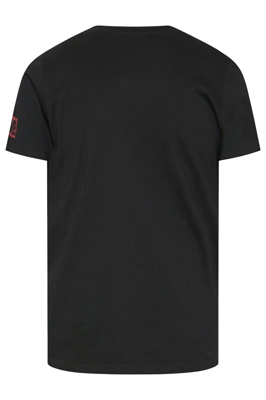 BadRhino Big & Tall Black Deadpool Graphic T-Shirt | BadRhino 7