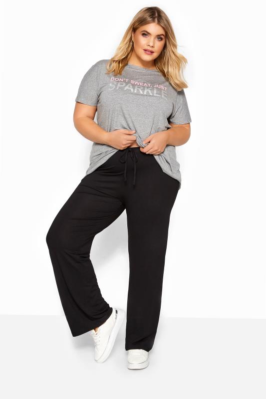 Stretch Jersey Yoga Pants 