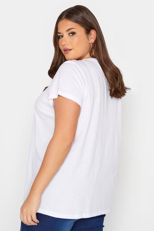 2 PACK Curve Black & White Short Sleeve T-Shirts 3