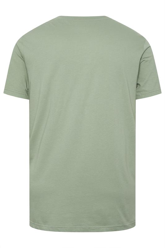 BadRhino Big & Tall Light Green Extra Long Core T-Shirt | BadRhino 6