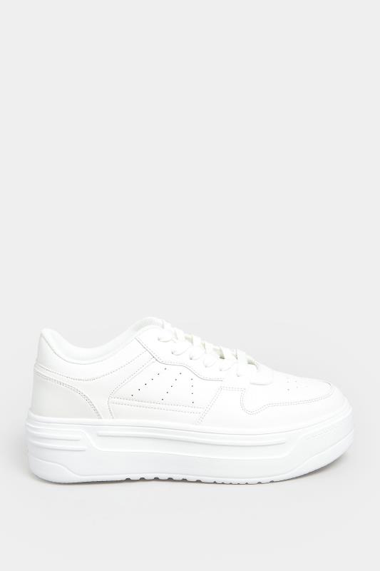 LIMITED COLLECTION White Super Chunky Trainers In Extra Wide EEE Fit | Yours Clothing 3