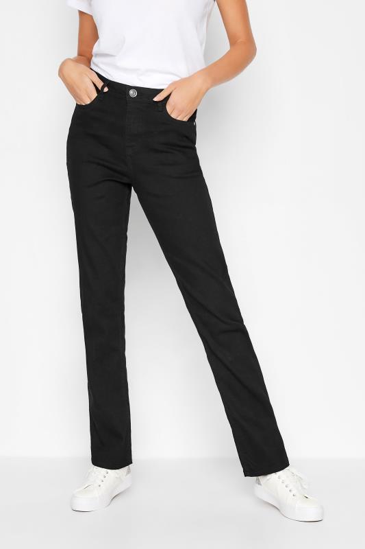  Grande Taille LTS Tall Black IVY Stretch Straight Leg Jeans