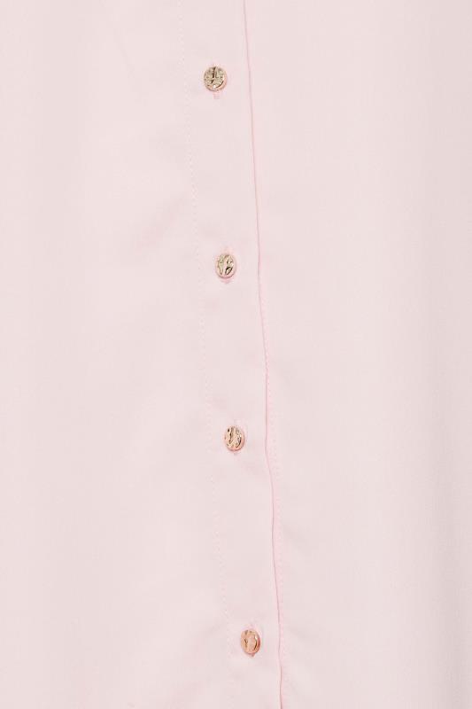 M&Co Light Pink Tie Back Tunic Shirt | M&Co 5