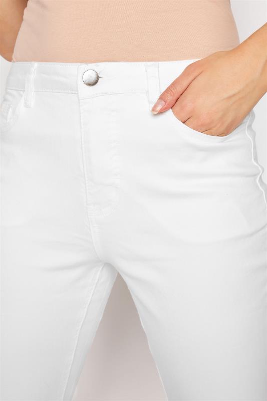 White Embroidered Hem Crop Flare Jeans_D.jpg