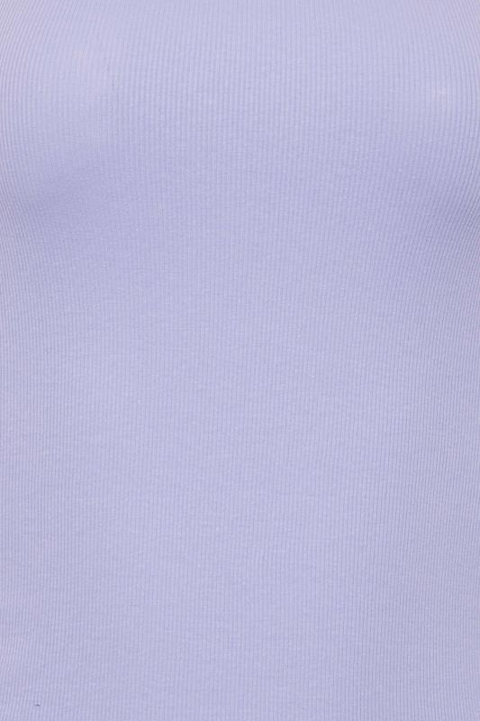 LTS Tall Women's Lilac Purple Halter Neck Vest Top | Long Tall Sally 5