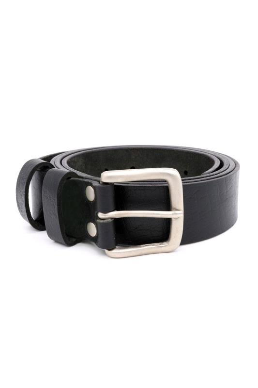 D555 Black Leather Belt | BadRhino 2