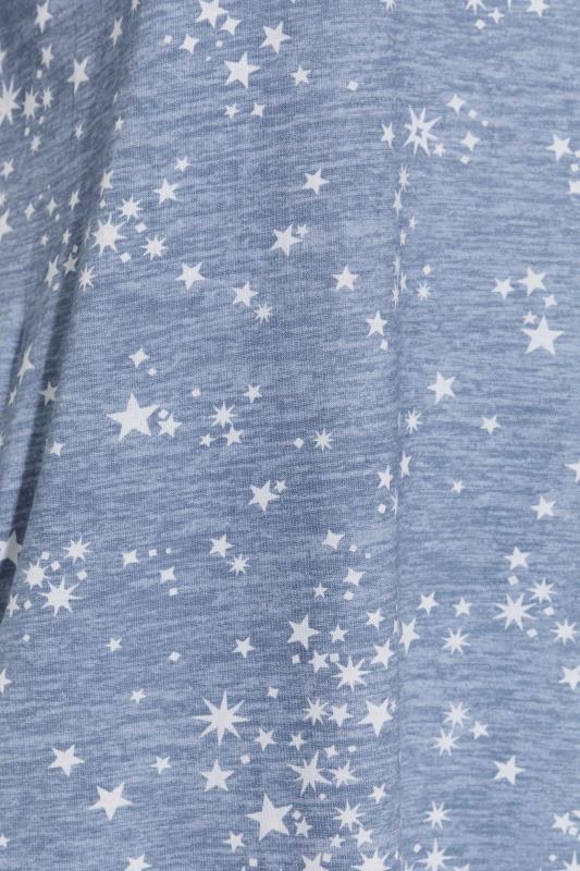 LTS Tall Women's Blue Star Print Maxi Nightdress | Long Tall Sally 5