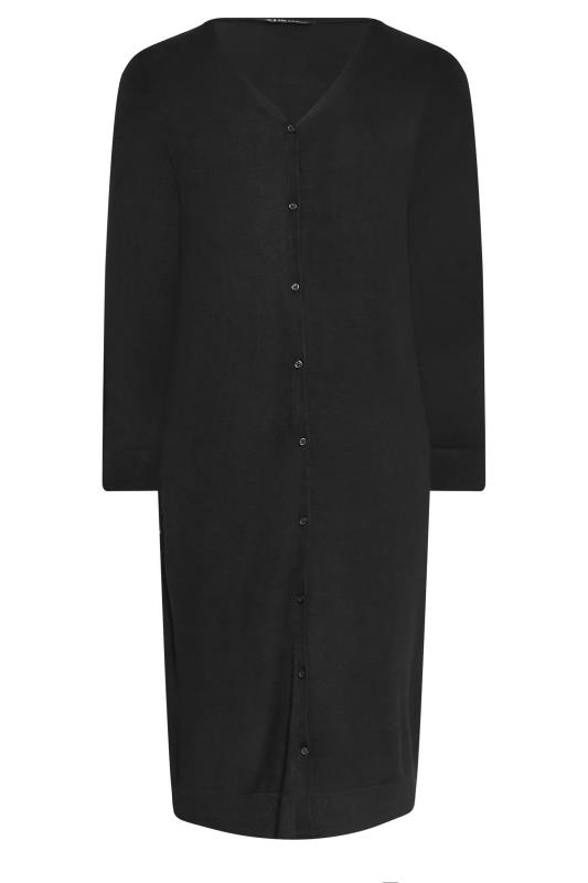YOURS Plus Size Black Maxi Cardigan | Yours Clothing 7