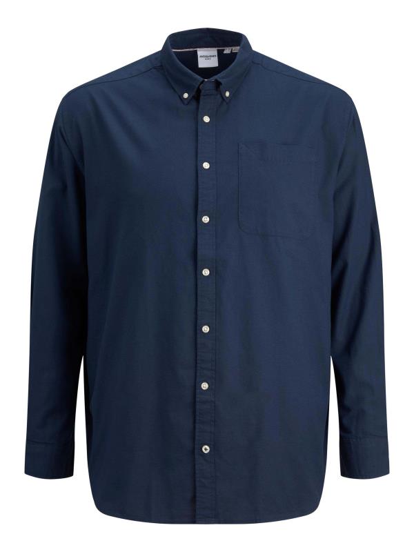 Men's  JACK & JONES Big & Tall Navy Blue Oxford Shirt