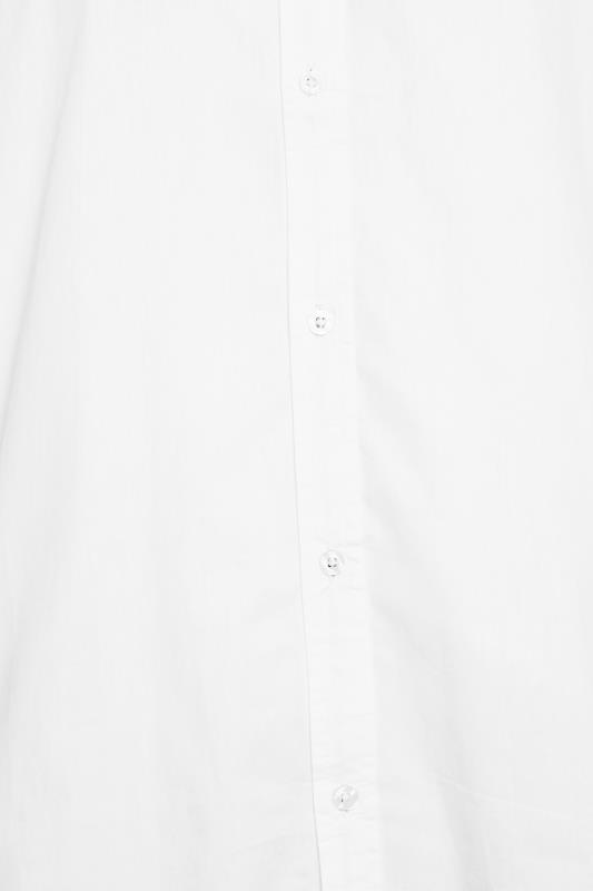 BadRhino Big & Tall White Poplin Shirt | BadRhino 4