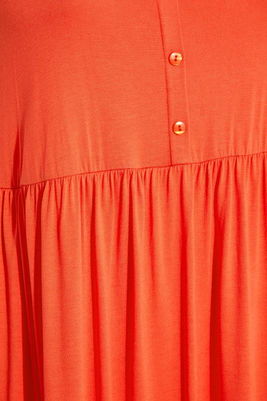 LIMITED COLLECTION Curve Orange Button Detail Cami Top 5