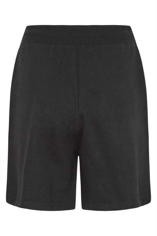 LTS Tall Women's Black Sweat Shorts 6
