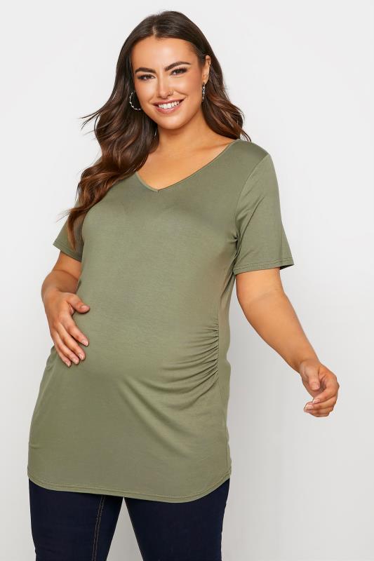 Yours Clothing Womens Bump IT UP Maternity Cami with Secret Support