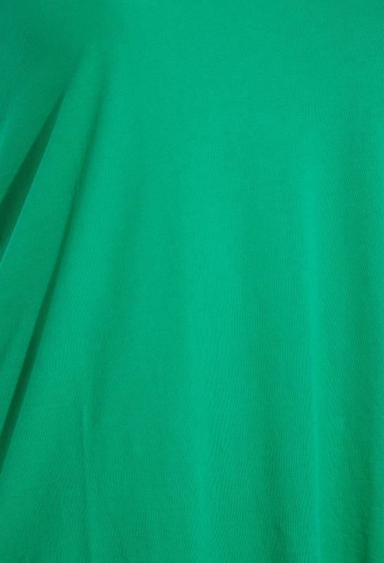 Plus Size Emerald Green Basic Vest Top | Yours Clothing 6