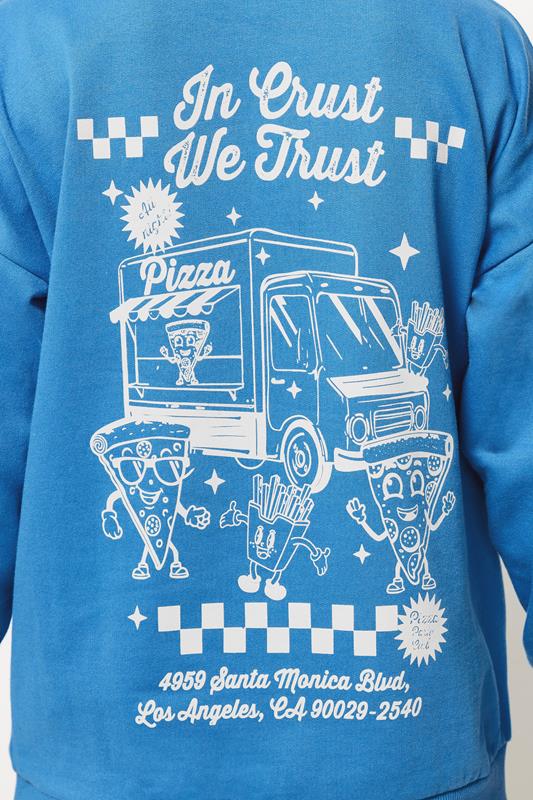 PixieGirl Petite Women's Blue Back Graphic Hoodie | PixieGirl 5
