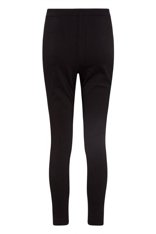 Petite Black Stretch Bengaline Skinny Fit Trousers 5