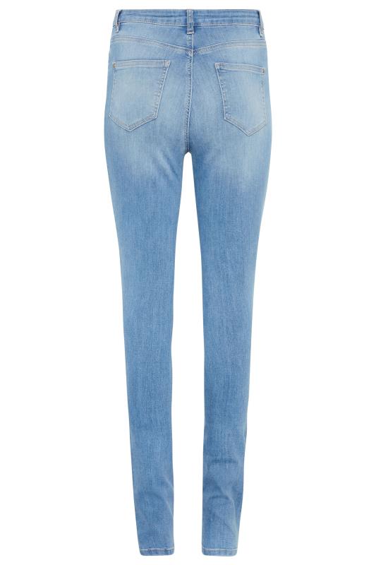Light Blue Washed Ultra Stretch Skinny Jean | Long Tall Sally 5