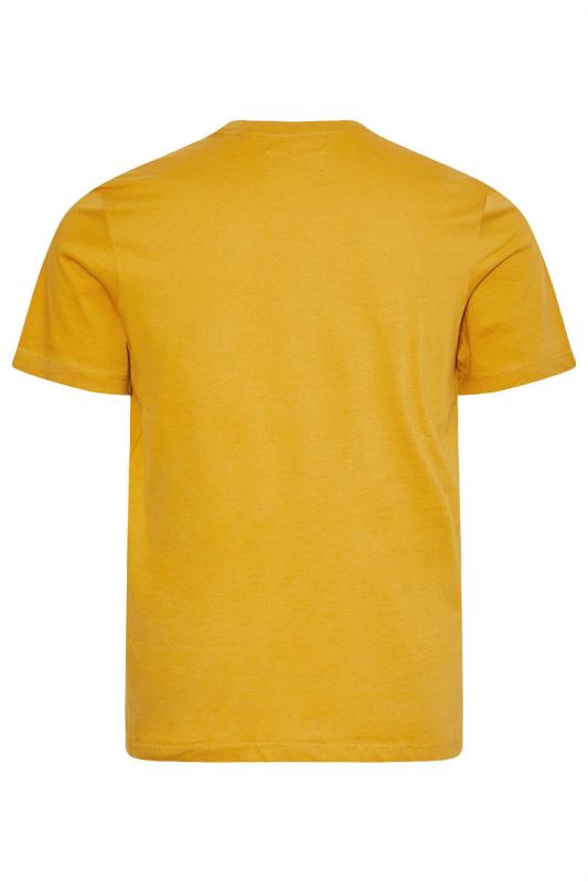 PENGUIN MUNSINGWEAR Big & Tall Yellow Logo T-Shirt | BadRhino 4
