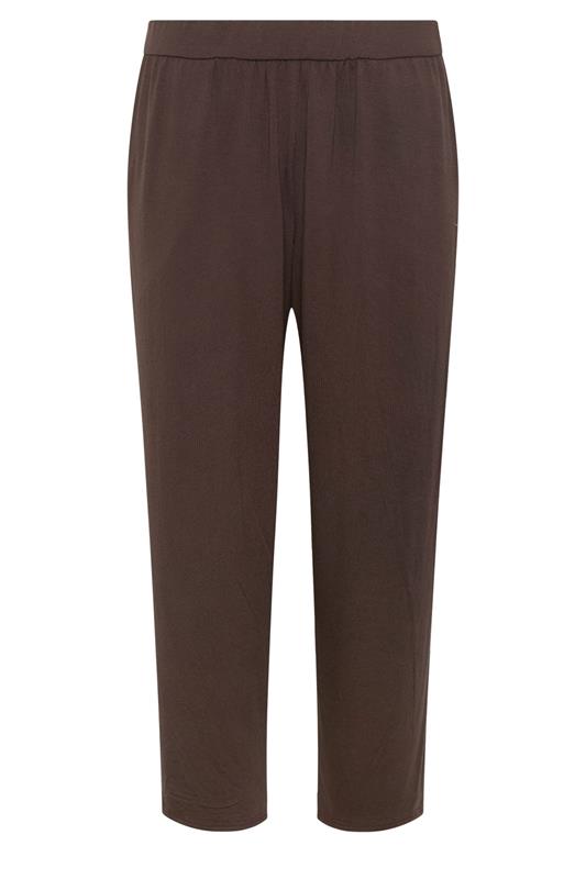 M&Co Petite Chocolate Brown Hareem Trousers | M&Co 5