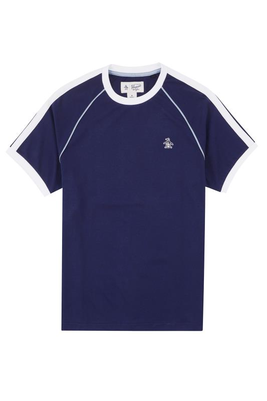 PENGUIN MUNSINGWEAR Big & Tall Navy Blue Track T-Shirt 2