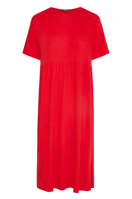 LIMITED COLLECTION Curve Bright Red Throw On Maxi Dress_X.jpg