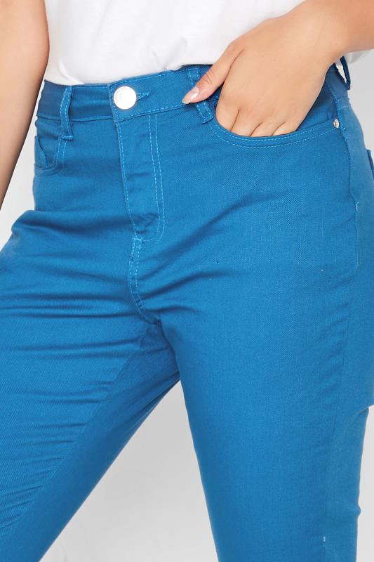 LTS Tall Women's Cobalt Blue AVA Skinny Jeans | Long Tall Sally 3